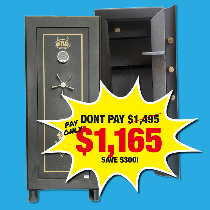 Antler 18 Gun Safe-155Kg -Avaliable for pick up and delivery from Sep 12th